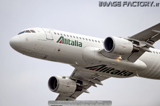 2019-10-13 Linate Airshow 4790 Airbus A320 - Alitalia